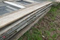 11 10' WOODEN PEN SECTIONS - 5