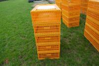 5 D3 ORANGE POULTRY CRATES - 4