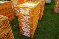 5 D3 ORANGE POULTRY CRATES - 2