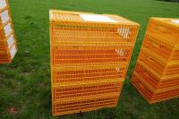 5 D3 ORANGE POULTRY CRATES - 3