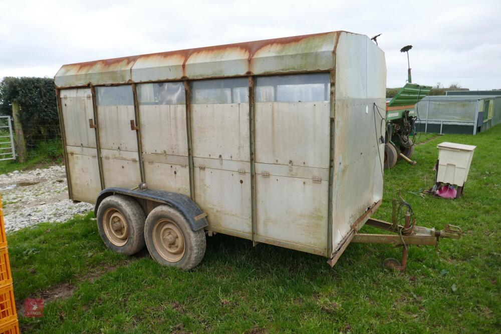 12' TWIN AXLE BEATERS TRAILER