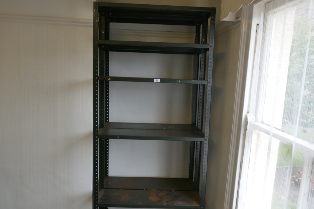 2 x SHELVING UNITS