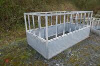 IAE GALVANISED RECTANGULAR CATTLE FEEDER - 2