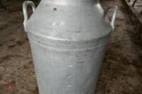 ALUMINIUM MILK CHURN - 5