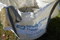 APPROX HALF A DUMPY BAG OF SILVER SAND - 3