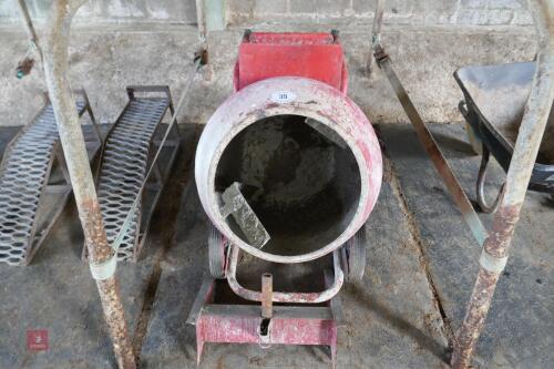 ELECTRIC CEMENT MIXER