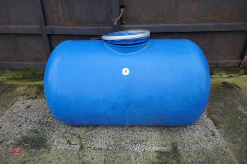 PLASTIC EMERGENCY MILK TANK