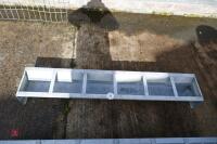 IAE GALVANSIED 6' GROUND FEED TROUGH - 3