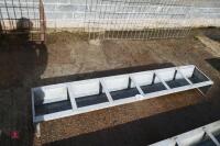 IAE GALVANISED 6' GROUND FEED TROUGH - 3