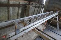 ALUMINIUM EXTENDING LADDER