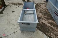 NEW BATEMAN GALVANISED WATER TROUGH - 2