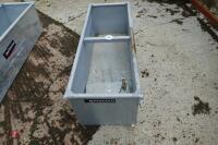 NEW BATEMAN GALVANISED WATER TROUGH - 4