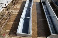 GALVANIED 9' GROUND FEED TROUGH - 2