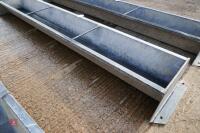 GALVANISED 8' HEAVY DUTY FEED TROUGH - 5