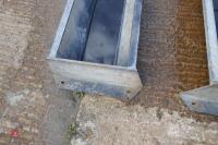 GALVANISED 8' HEAVY DUTY FEED TROUGH - 5