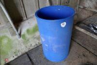 PLASTIC BLUE BARREL