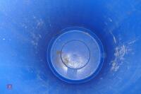 PLASTIC BLUE BARREL - 4