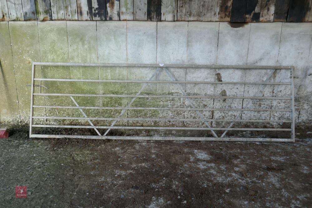 13' GALVANISED GATE