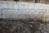 13' GALVANISED GATE