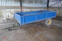 WEEKS SINGLE AXLE TIPPING TRAILER