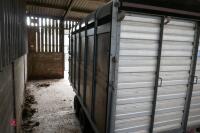 IFOR WILLIAMS 12' LIVESTOCK TRAILER - 13