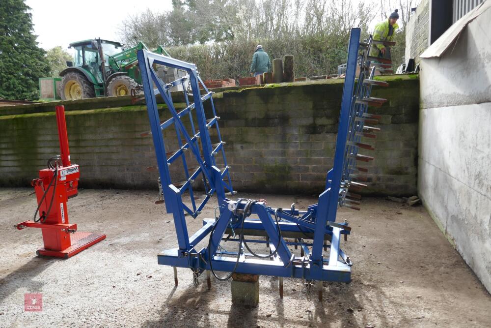 JOHN SHEPHERD 5.2M FOLDING DRAG HARROWS