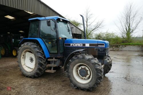 1995 FORD 7840 POWERSTAR SLE 4WD TRACTOR