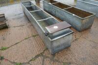 10' GALVANISED WATER TROUGH - 5