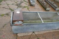 10' GALVANISED WATER TROUGH - 7