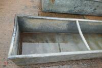 10' GALVANISED WATER TROUGH - 9