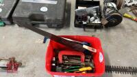 TUB OF HAND TOOLS