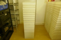 20 X WHITE BAKERY TRAYS