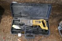 DEWALT DW309L 110V RECIPROCATING SAW