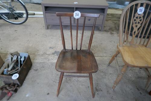 WOODEN STICKBACK CHAIR