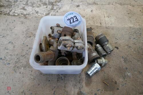 TUB OF HYDRAULIC FITTINGS ETC