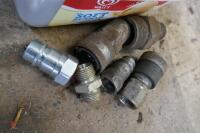 TUB OF HYDRAULIC FITTINGS ETC - 6