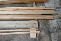 VARIOUS SELECTION OF PLANED TIMBER - 2