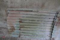 7 X SHEETS OF CORRUGATED IRON - 2