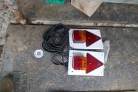 PAIR OF TRAILER LIGHTS - 2