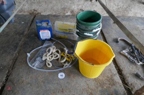 QTY OF CALF HUSBANDRY EQIPMENT