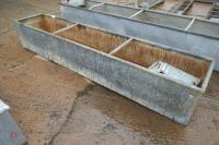 8' GALVANISED WATER TROUGH - 4