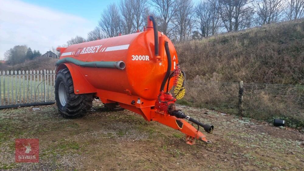 2014 ABBEY 3000R SLURRY TANKER