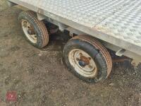 IFOR WILLIAMS 12' FLAT BED TRAILER - 3