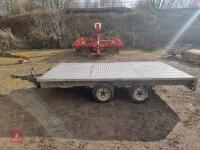 IFOR WILLIAMS 12' FLAT BED TRAILER - 4