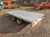 IFOR WILLIAMS 12' FLAT BED TRAILER - 7