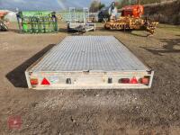 IFOR WILLIAMS 12' FLAT BED TRAILER - 9