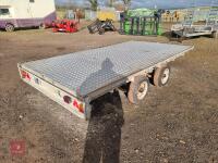 IFOR WILLIAMS 12' FLAT BED TRAILER - 10