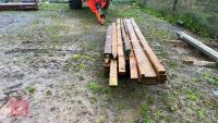 ASSORTED TIMBER + POSTS - 2