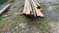 ASSORTED TIMBER + POSTS - 5