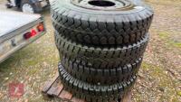 4 10 STUD LORRY WHEELS - 2